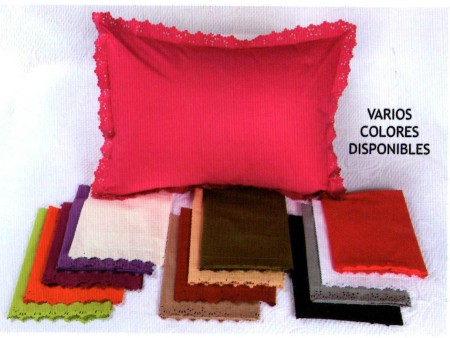 FUNDAS DE ALMOHADAS MEDIDAS:                    50 x 50                 70 x 50                       90 x 50